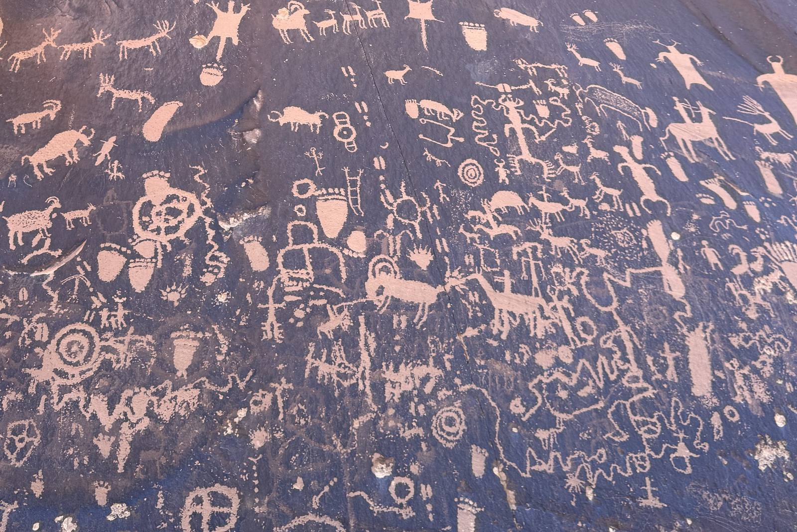 Newspaper Rock State Historical Monument